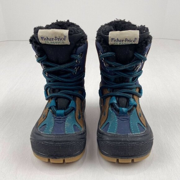 •Vintage• Fisher Price Classics Lace Up Winter Boots - Picture 3 of 12